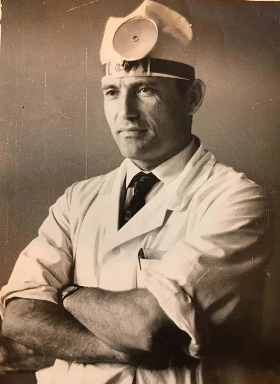 Shamsutin Kamalov, ENT and plastic surgeon, archive photograph